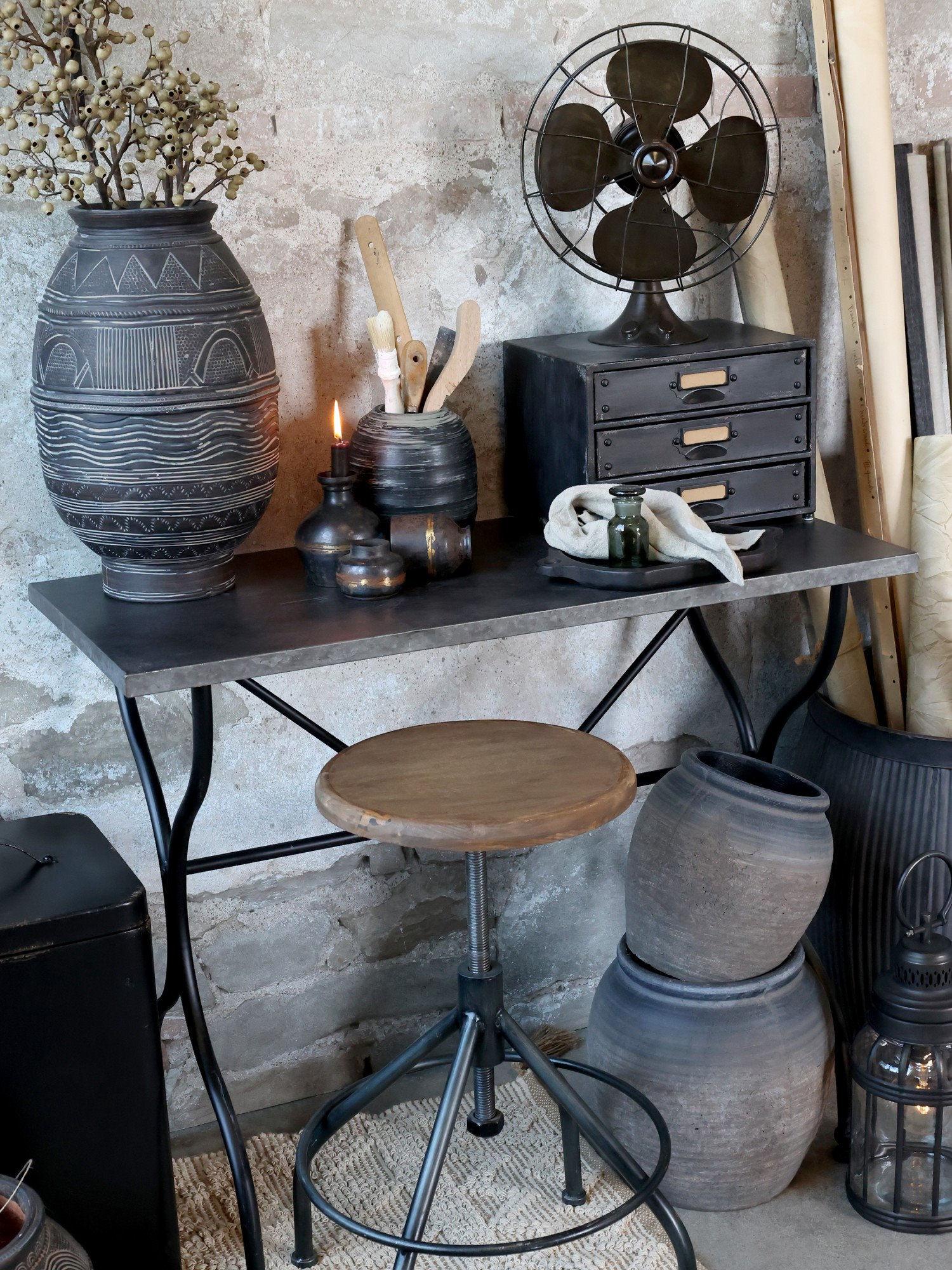 biurko_stolek_obrotowy_wiatrak_segregator_meble_dodatki_do_gabinetu_biura_loft_factory_CHIC_ANTIQUE_POLSKA_SKLEP_DESIGNBYWOMEN